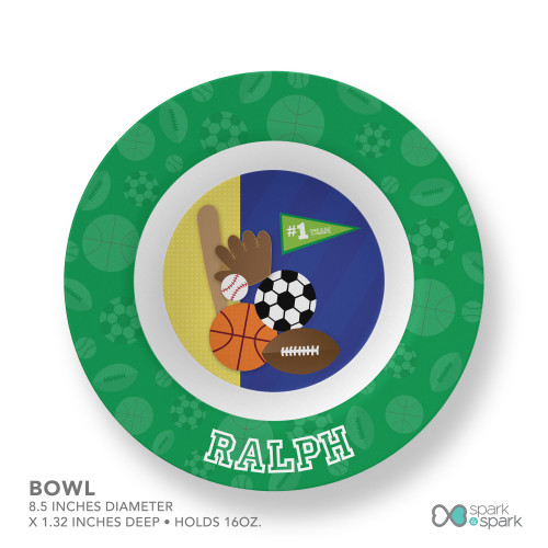 My Love for Sports Kids Placemat