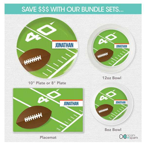 Football Fan Kids Placemat