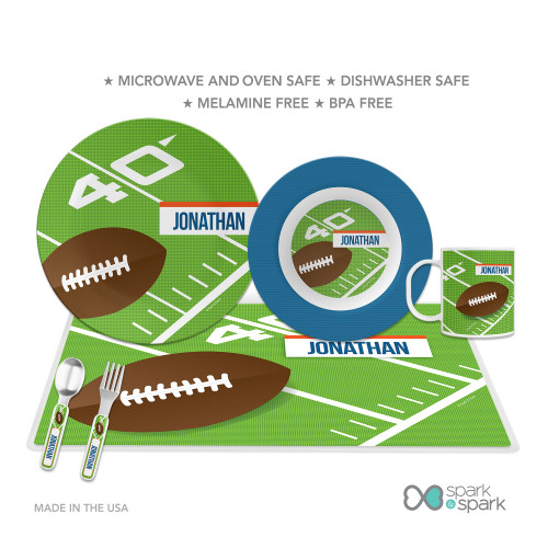 Football Fan Kids Placemat