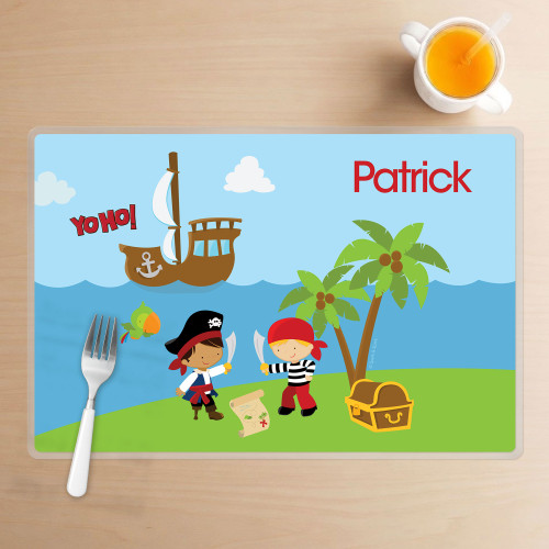 Yo Ho Pirate Boy Kids Placemat