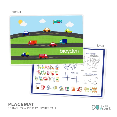 My Commute Kids Placemat