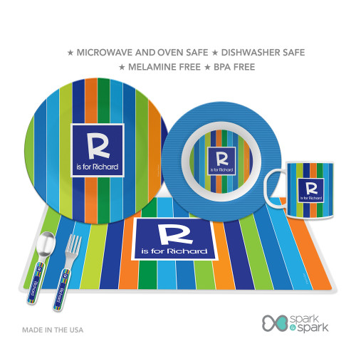 Bold Stripes Kids Placemat