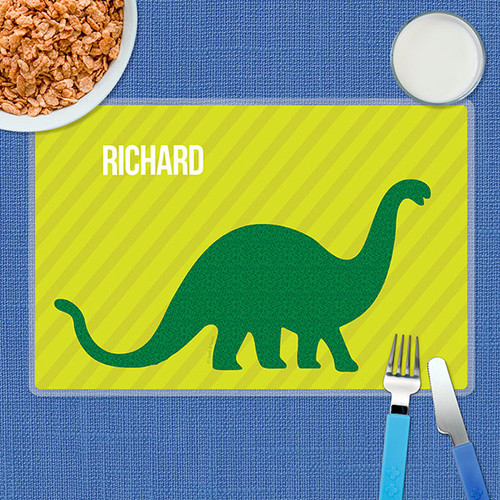 Dino and Me Green Kids Placemat