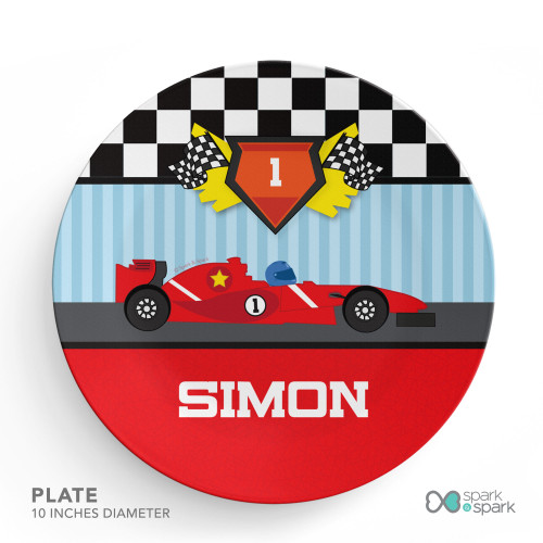 Fast Race Kids Placemat