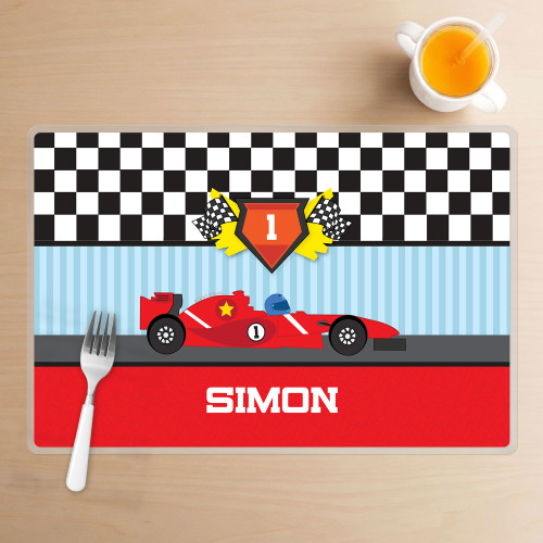 Fast Race Kids Placemat