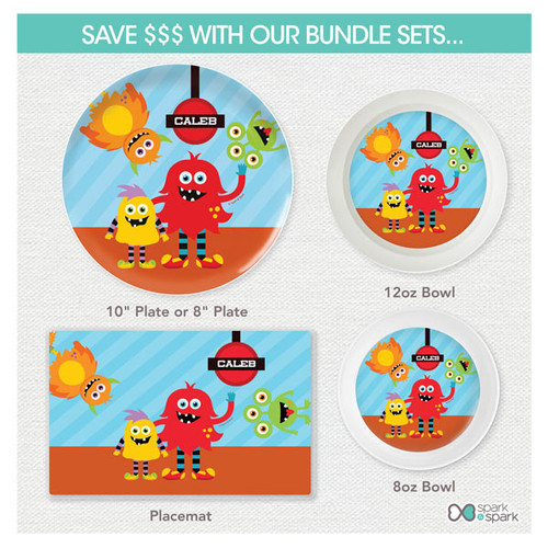 Monster Attack Kids Placemat