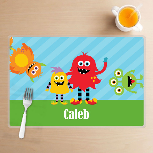 Monster Attack Kids Placemat