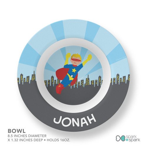 A Cool Superhero Kids Placemat