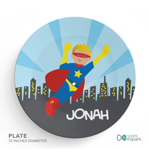 A Cool Superhero Kids Placemat