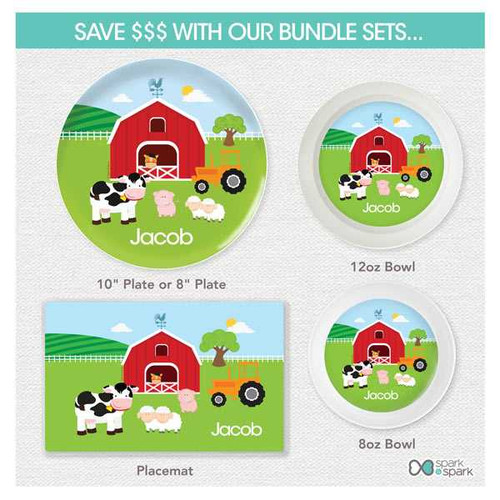 A Day in the Farm Kids Placemat