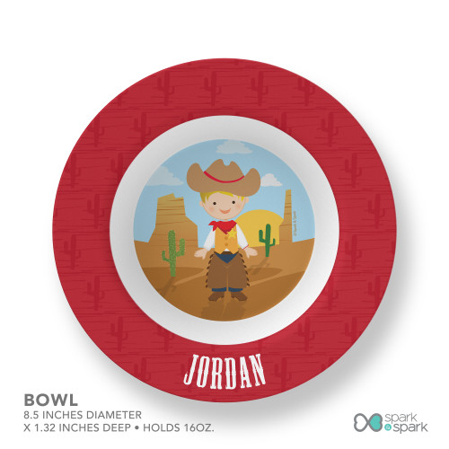 Cowboy Kids Placemat