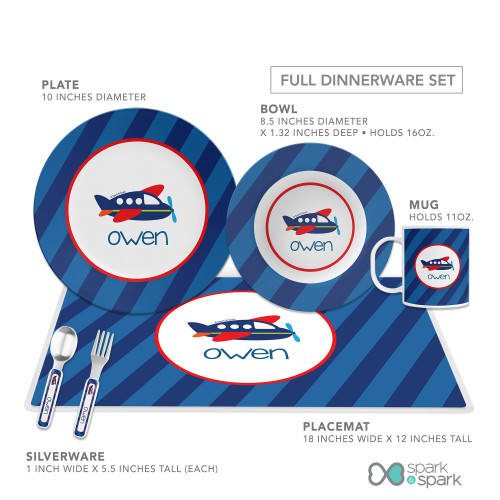 Airplane Ride Kids Placemats