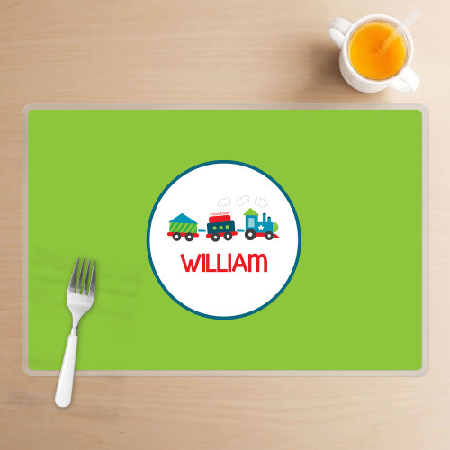 Choo Choo Train Kids Placemats