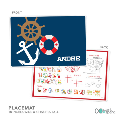 Nautical Ways Kids Placemats