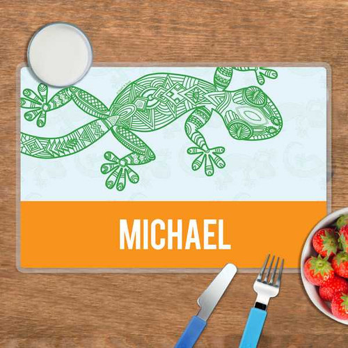 Climbing Gecko Kids Placemats