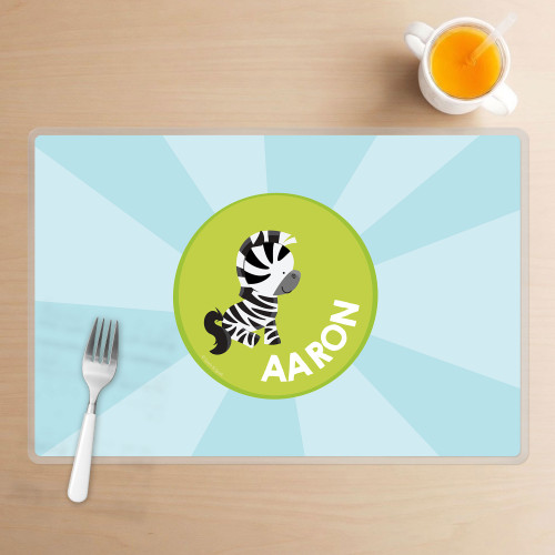 Cute Baby Zebra Kids Placemats