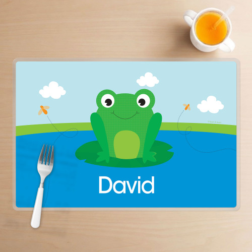 Cute Smiley Frog Kids Placemats