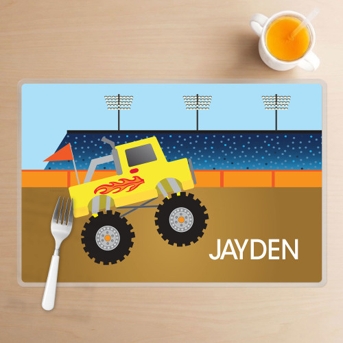 Monster Truck Kids Placemats
