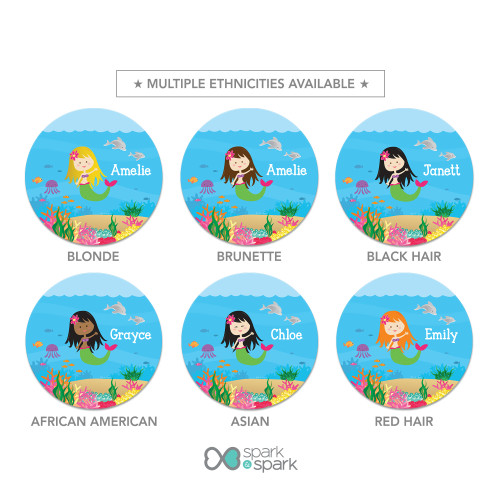 Sweet Mermaid Kids Placemat