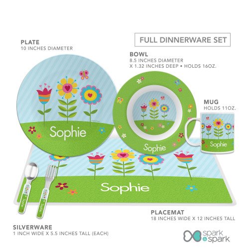 Spring Blooms Kids Placemat