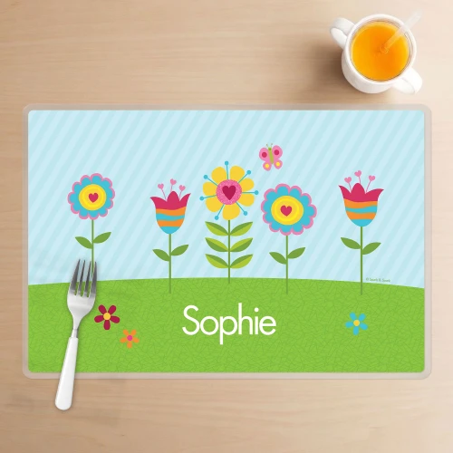 Spring Blooms Kids Placemat