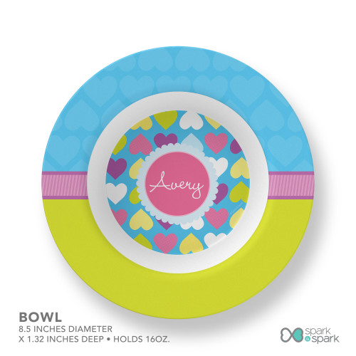 Happy Hearts Kids Placemat
