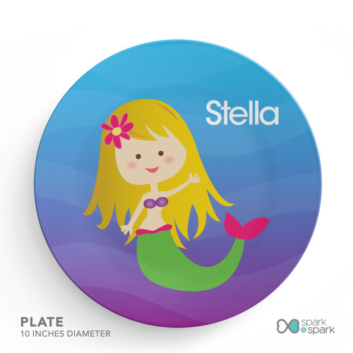 Cute Mermaid Kids Placemat