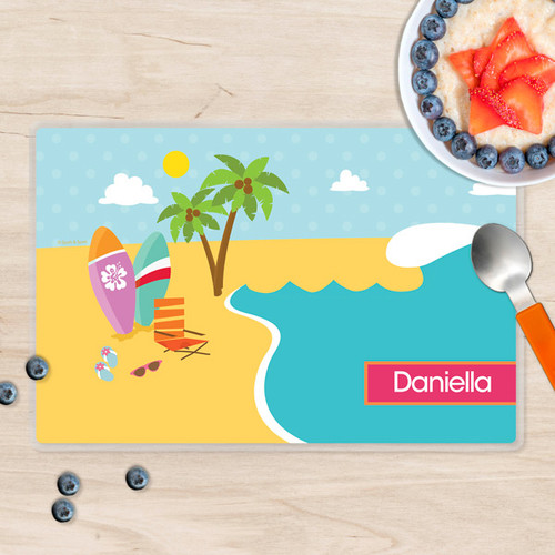 Fun at the Beach Kids Placemat