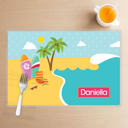 Fun at the Beach Kids Placemat