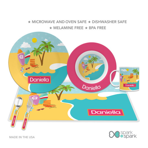 Fun at the Beach Kids Placemat