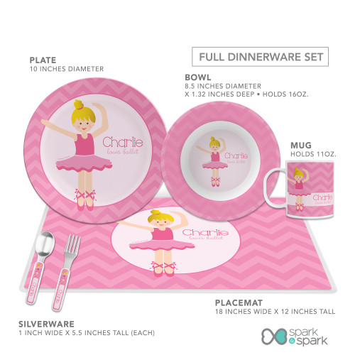Sweet Ballerina Kids Placemat