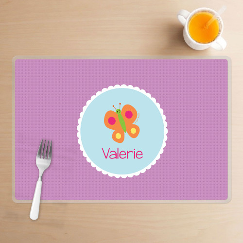 Sweet Butterfly Kids Placemat