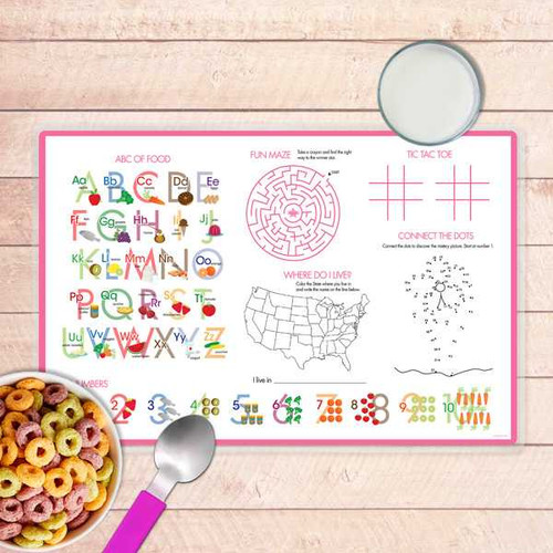 Cute Tulip Kids Placemat