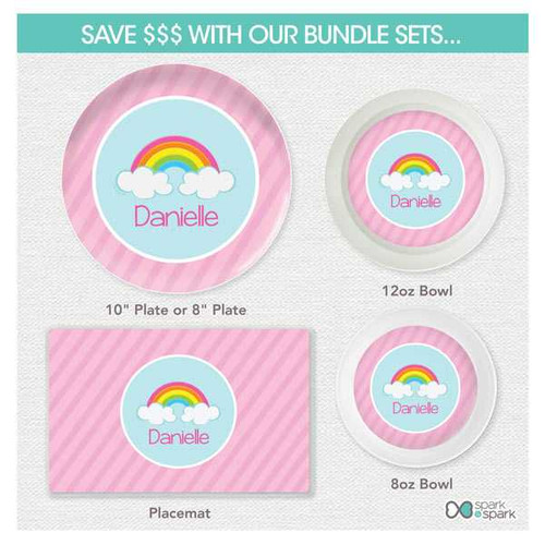 A Rainbow in the Sky Kids Placemat