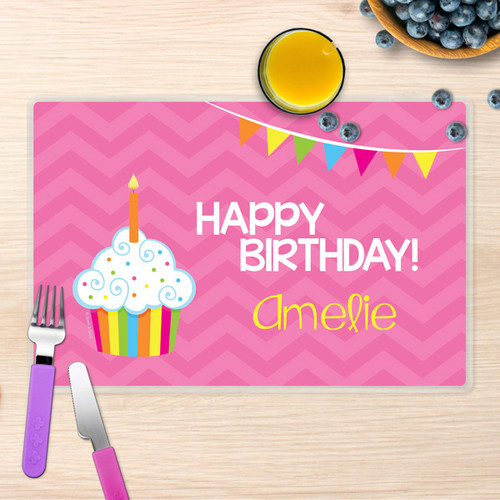 Happy Bday Girl Kids Placemats
