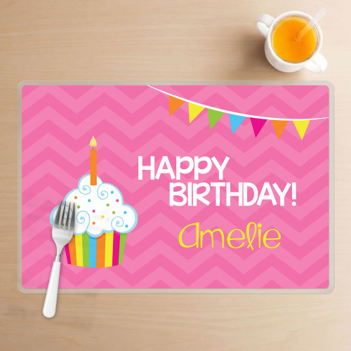 Happy Bday Girl Kids Placemats