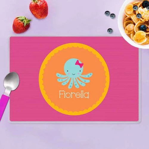 Cute Octopus Kids Placemat