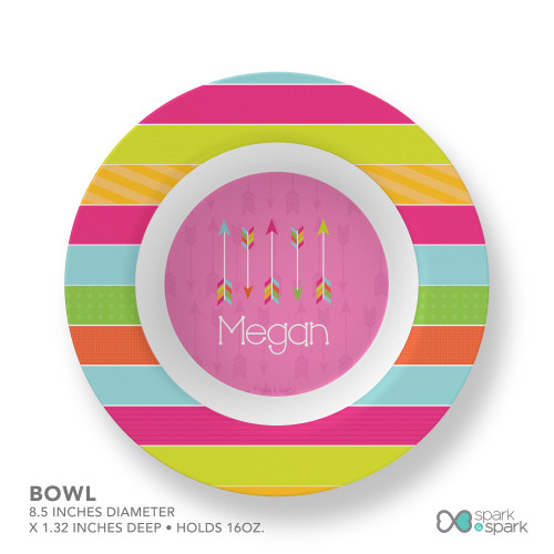 Colorful Arrows Kids Placemat