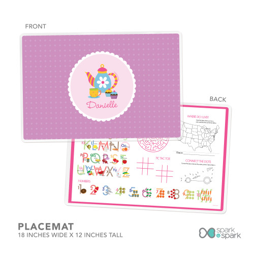 Tea Time Kids Placemat
