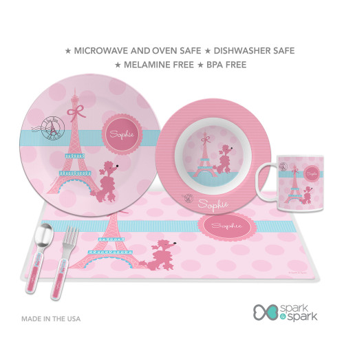 Ohh La La Paris Kids Placemat