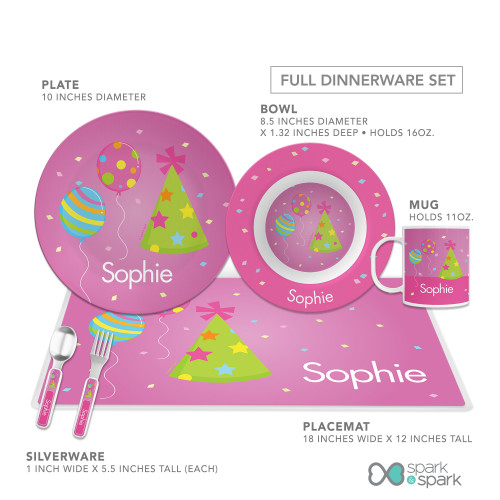 Sweet Bday Girl Kids Placemat