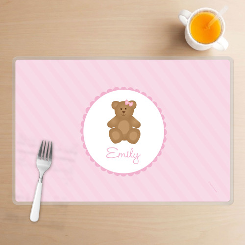 A Sweet Teddy Bear Kids Placemat