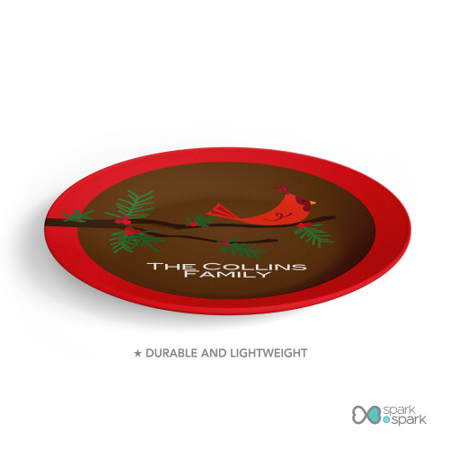 Christmas Branches Christmas Plate