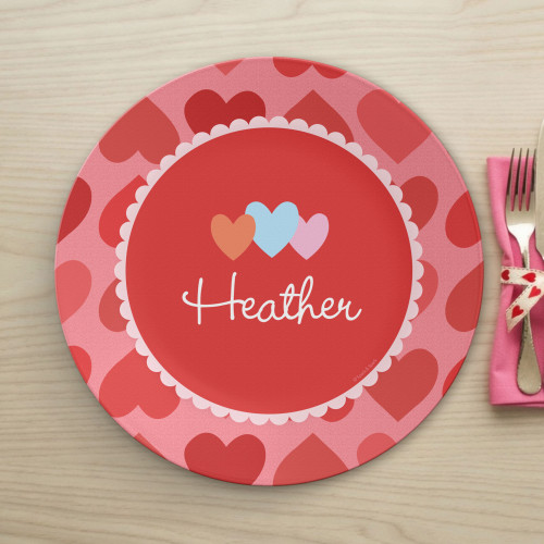 Lovely Hearts Kids Placemat