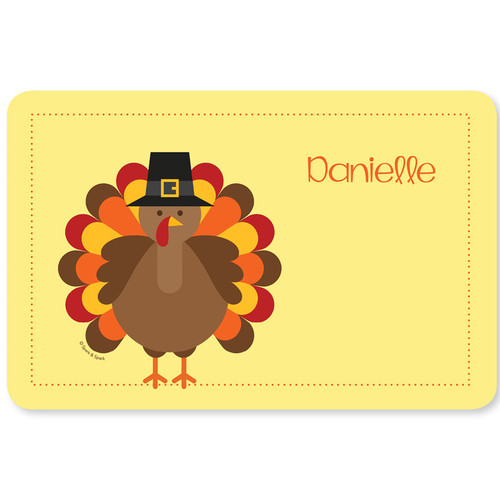 Hello Turkey Kids Placemat