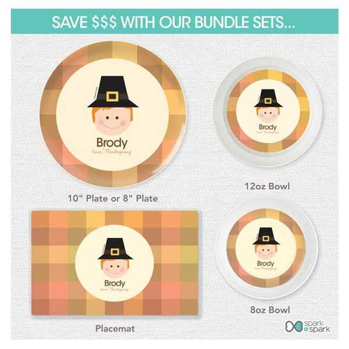 Pilgrim Boy Kids Placemat