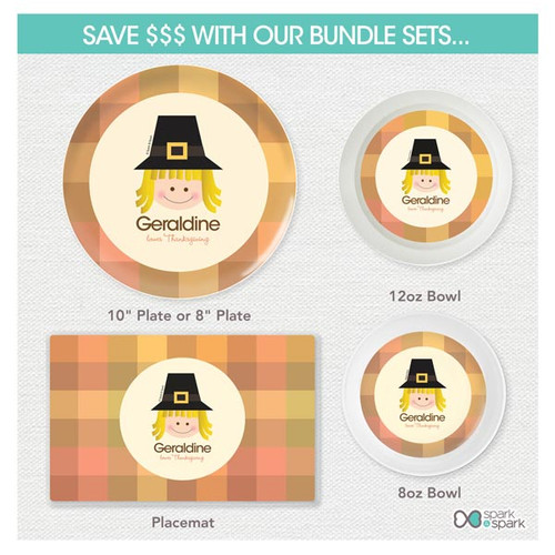 Pilgrim Girl Kids Placemat