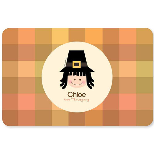 Pilgrim Girl Kids Placemat