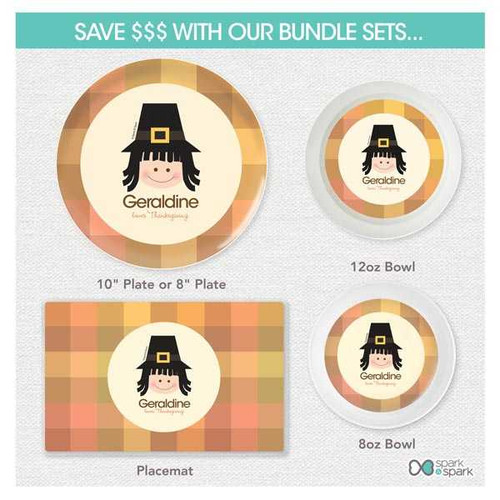 Pilgrim Girl Kids Placemat