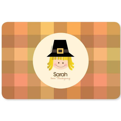 Pilgrim Girl Kids Placemat